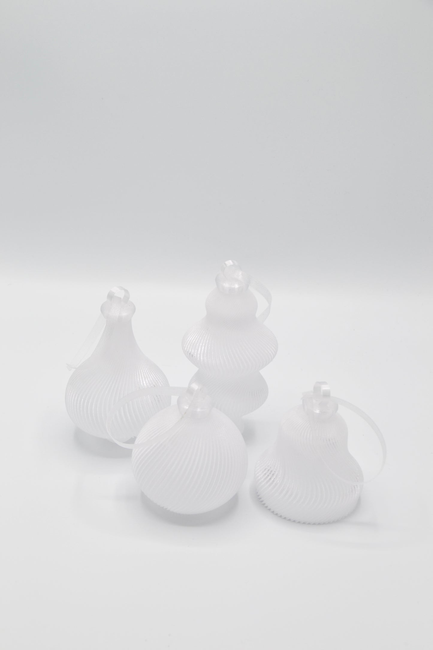 Set di 4 decorazioni natalizie NUOVO