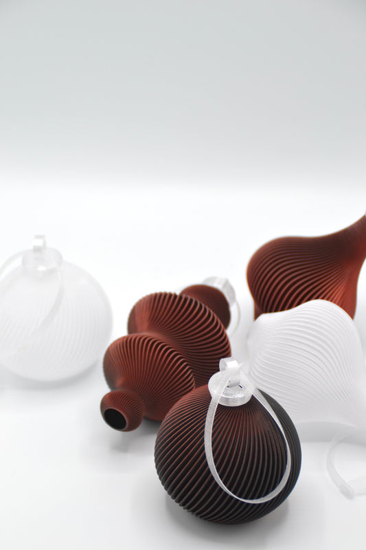 4-Piece Christmas Ornament Set NEW