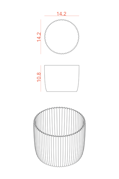 Plant Pot PUNTO, Ø 10 cm