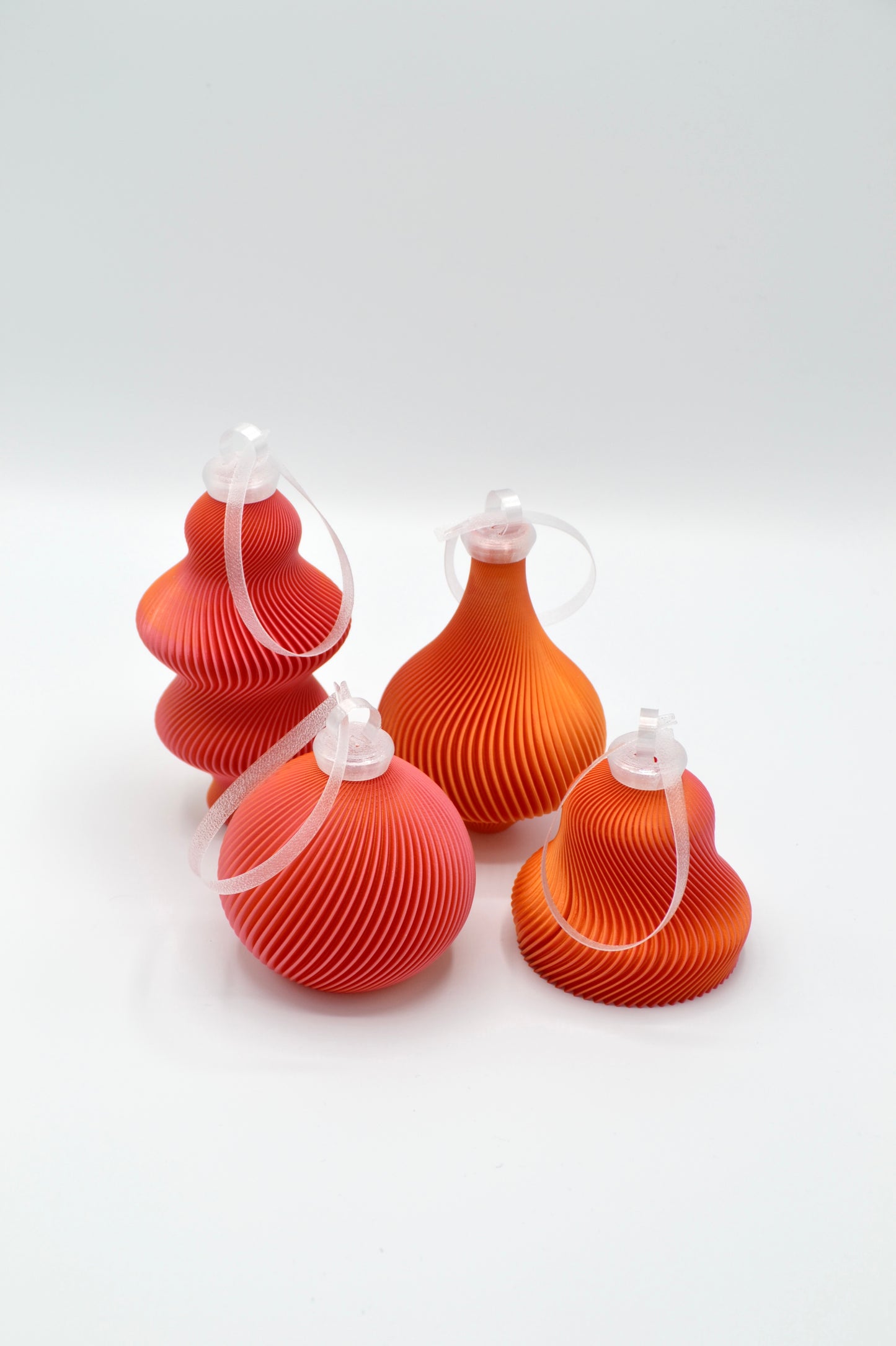 4-Piece Christmas Ornament Set NEW