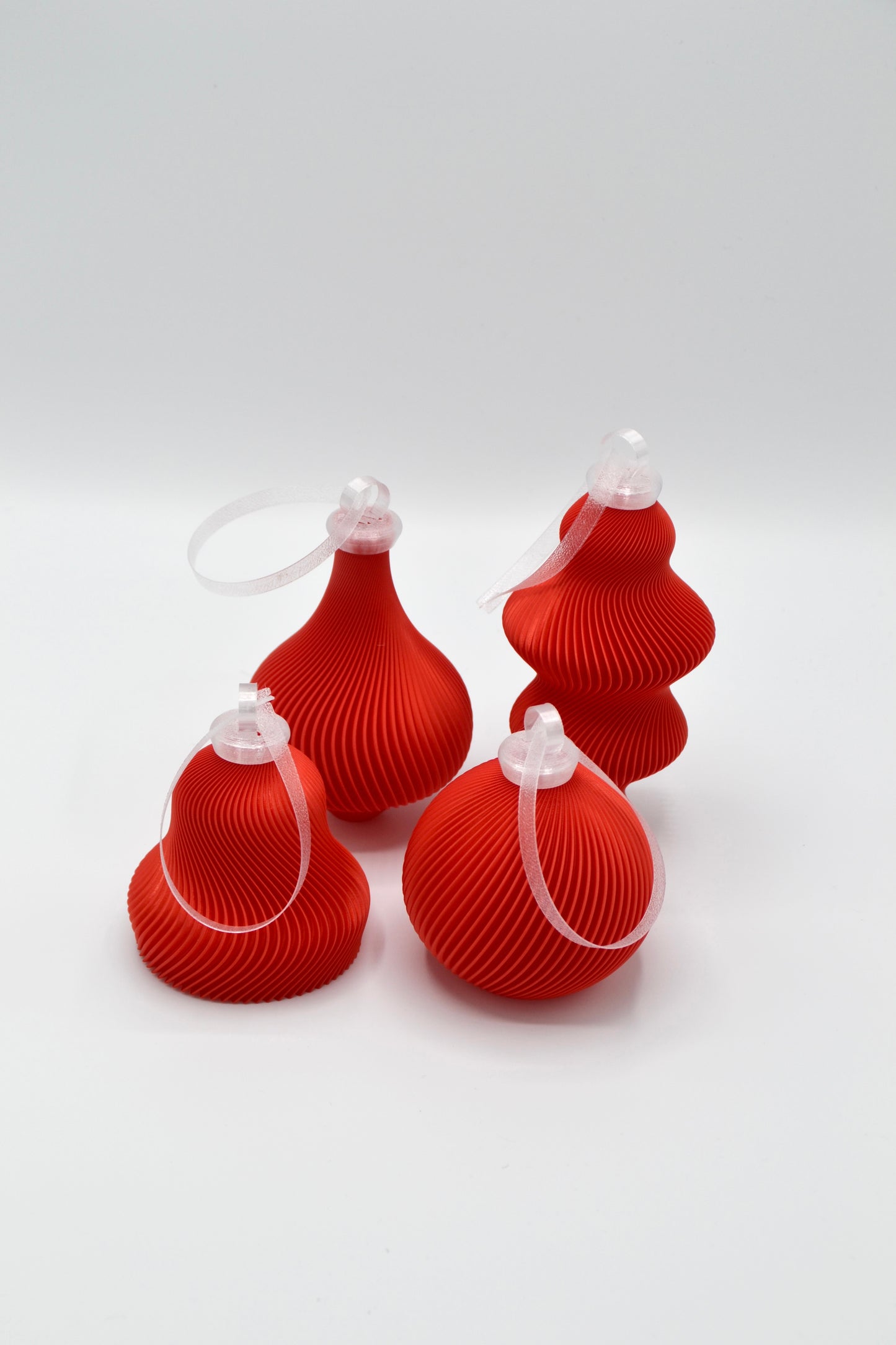 4-Piece Christmas Ornament Set NEW